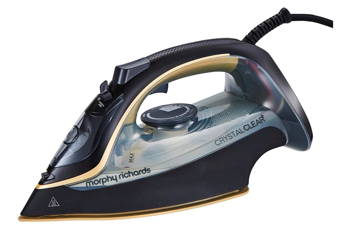 Morphy Richards 2400W Crystal Clear Steam Iron | 300302 | Gold