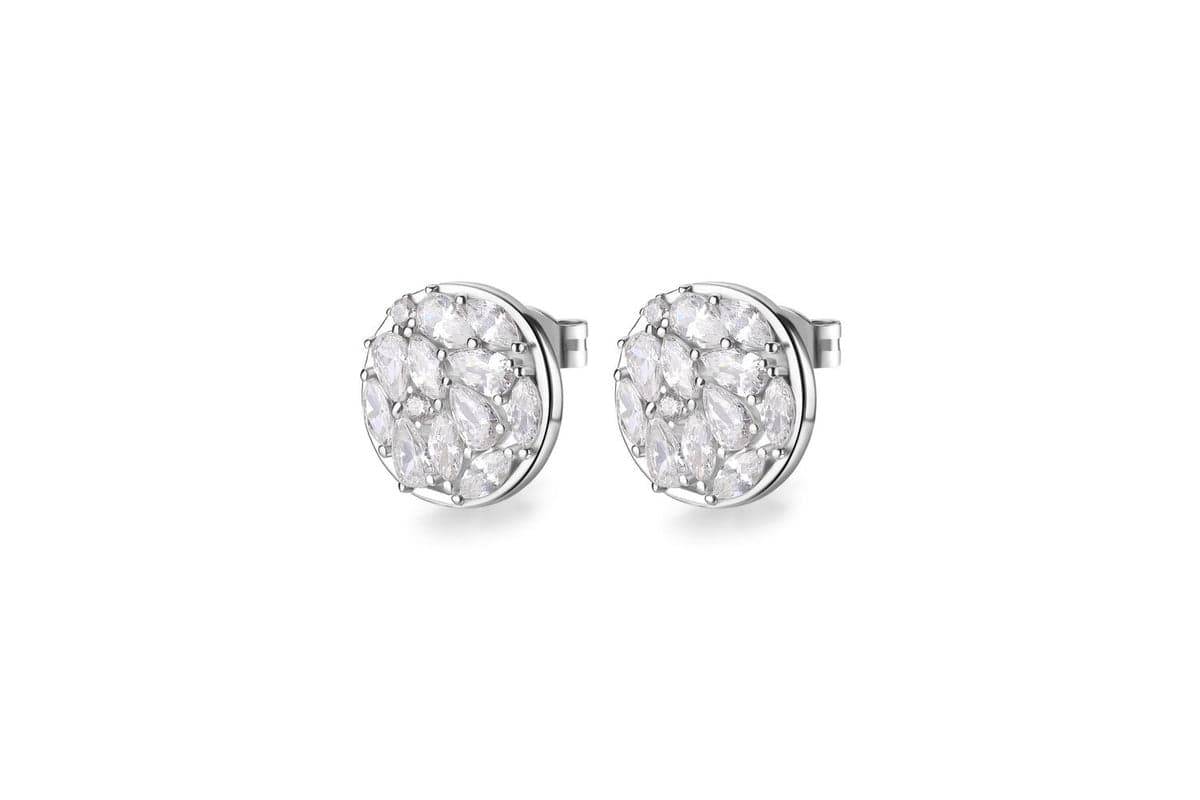 Rosato Gemma Silver Single Fashion Earring - Rzge42 Luxury Jewellery