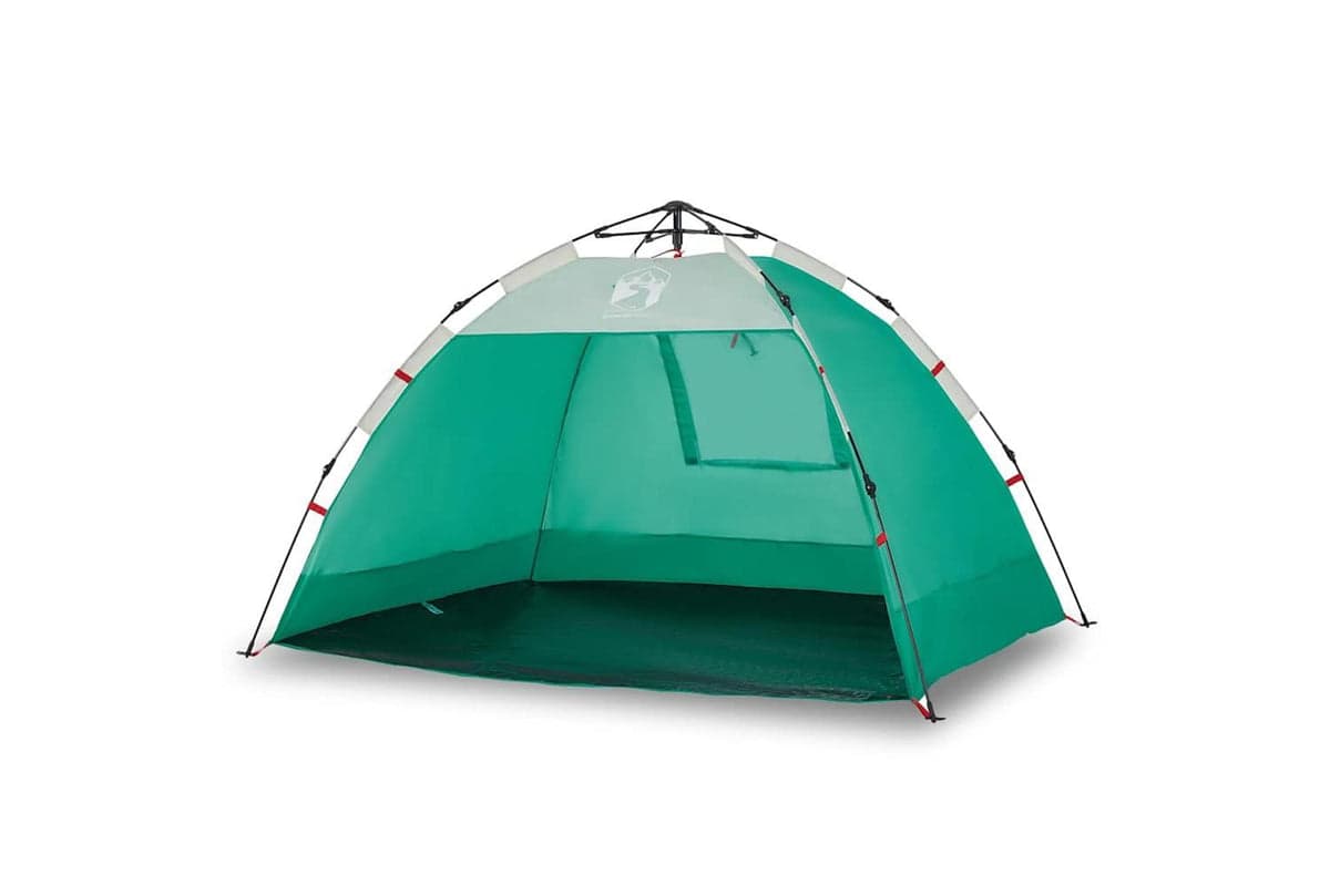 Vidaxl Beach Tent 2-person Sea Green Quick Release Waterproof