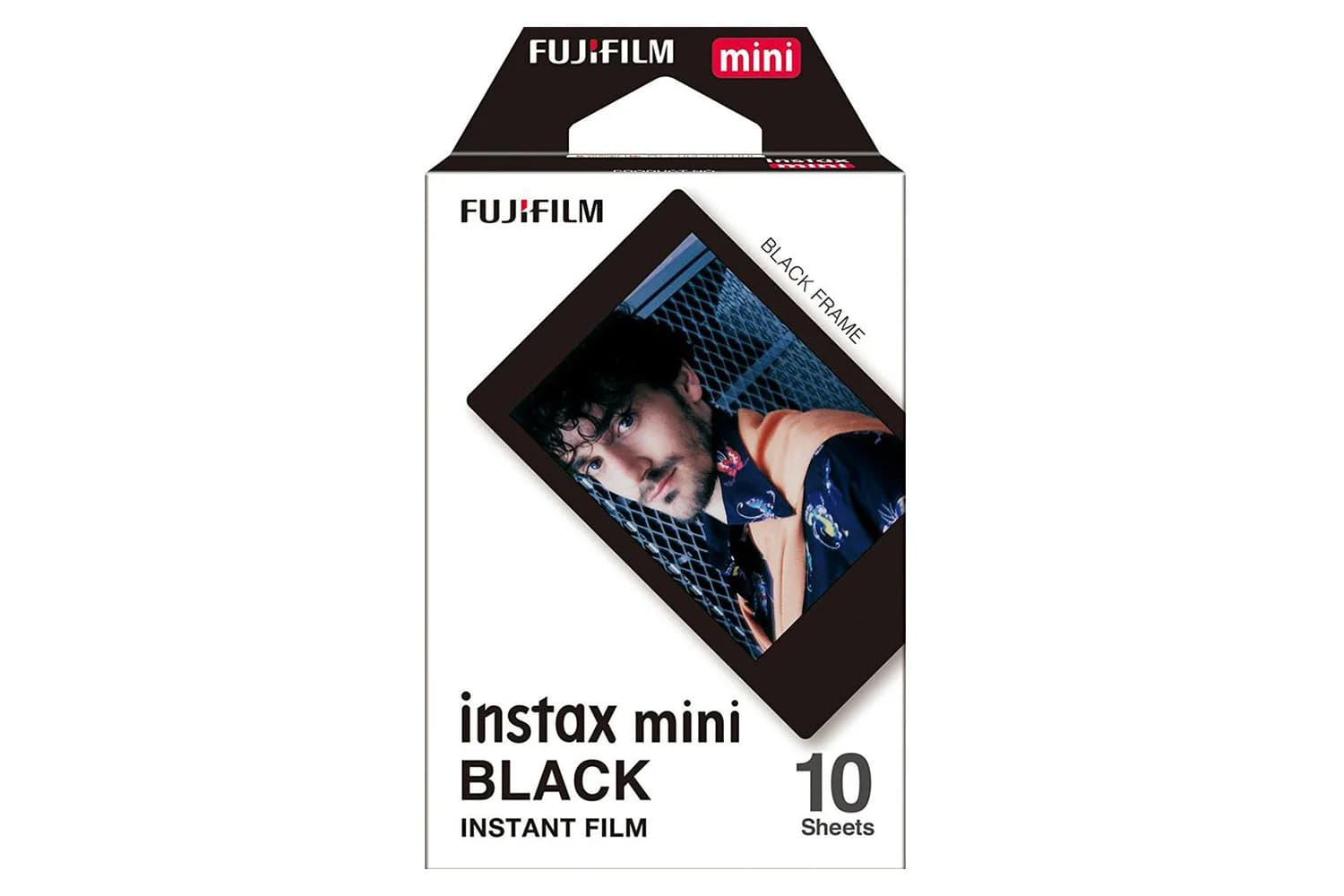 Fujifilm Instax Mini Instant Film 10 Sheets | Black