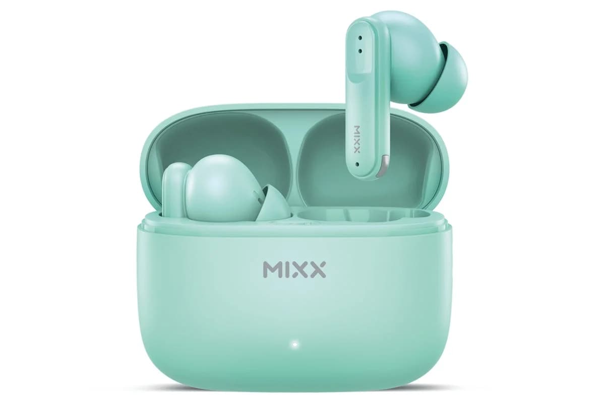 Mixx StreamBuds Switch S7 In-Ear Wireless Earbuds | Seafoam Green