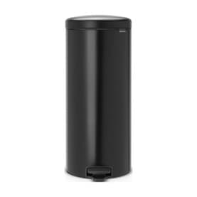 NewIcon Pedal Bin, 30L - Matt Black