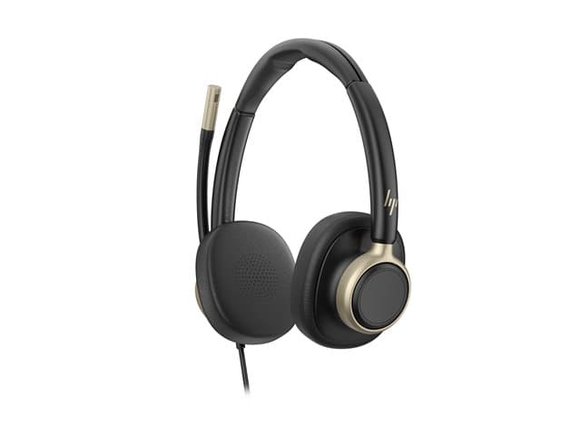 HP - Poly Mission 825 - headset - USB-A, USB-C - Microsoft Teams Certified - Zoom Certified
