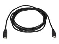 STARTECH.COM - StarTech USB C to Mini USB Cable - 6 ft / 2m - M/M - USB 2.0 - Mini USB Cord - USB C to Mini B Cable - USB Type C to Mini USB (USB2CMB2M) - USB-C cable - USB-C to mini-USB Type B - 2 m