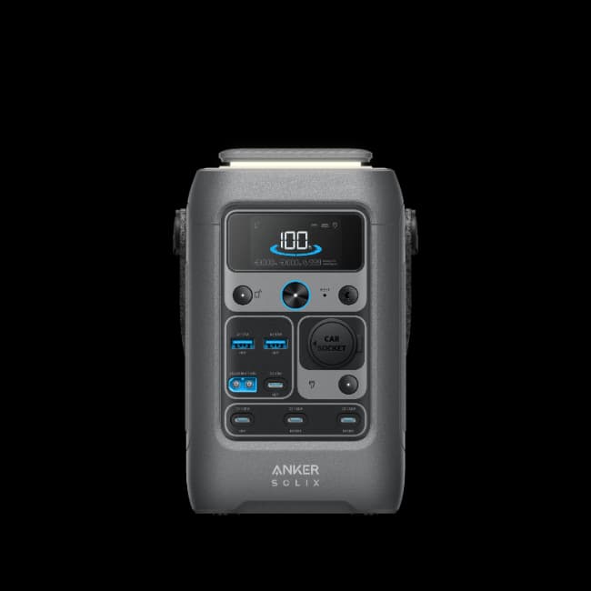 Anker Solix C300x Portable Power Station - Grey/Black | A1723211