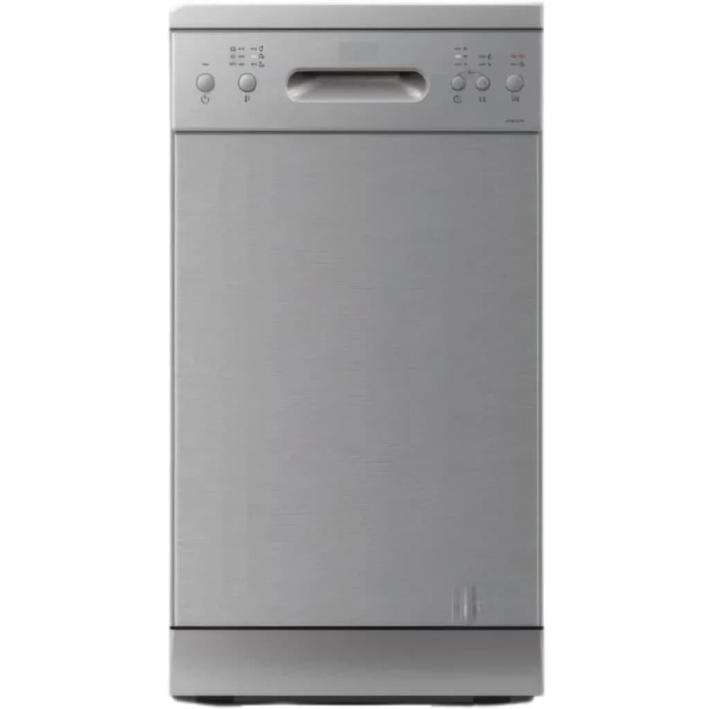 Powerpoint 10 Place Slimline Freestanding Dishwasher | Silver