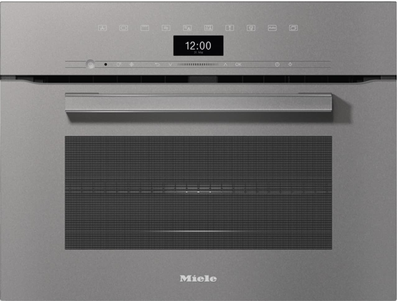 Miele H7440BMVITRO 43L Built-in Microwave Combination Oven – Graphite Grey