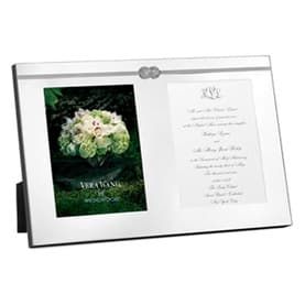Wedgwood Vera Infinity Frame Double Invitation
