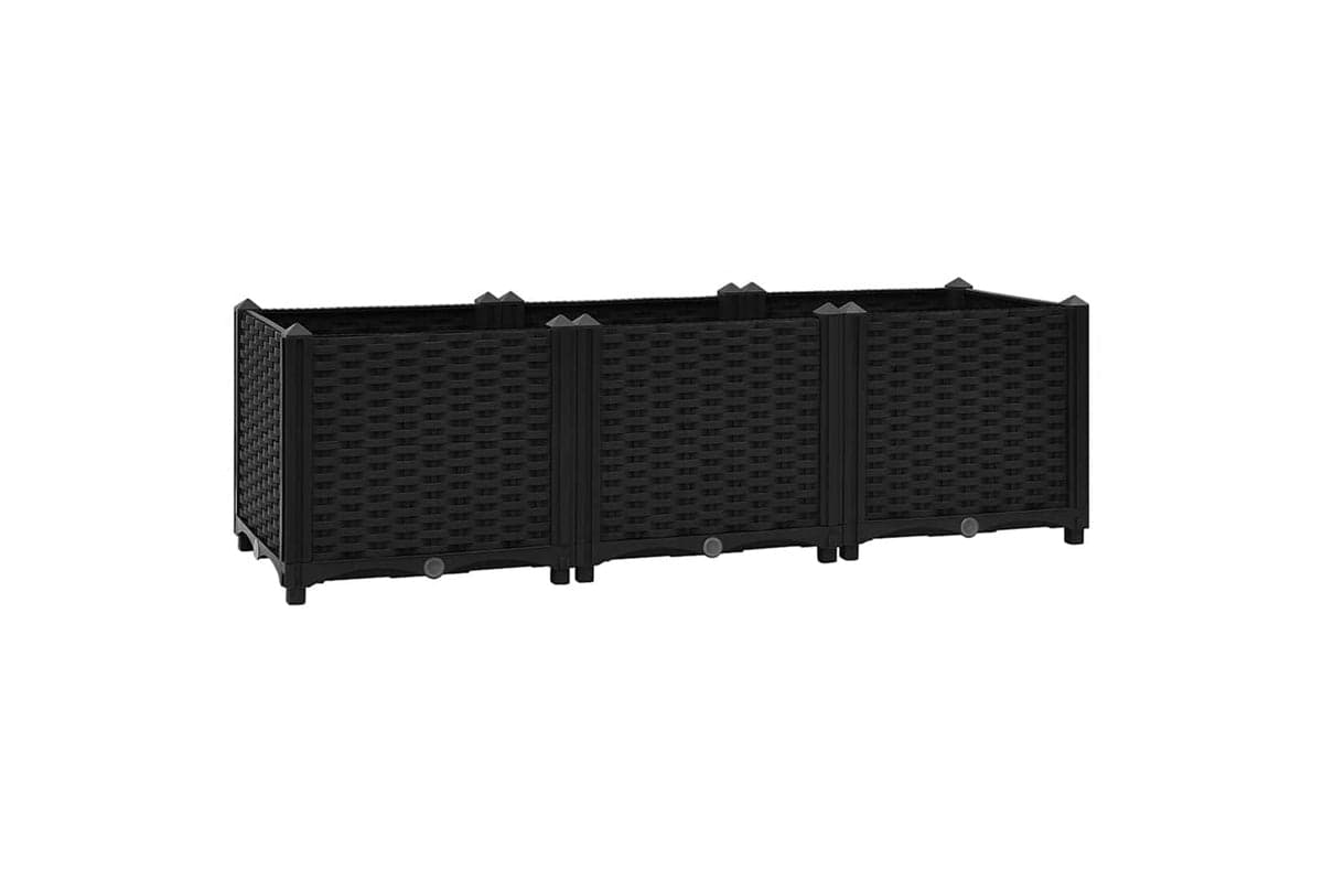 vidaXL Raised Bed 120x40x38cm Polypropylene