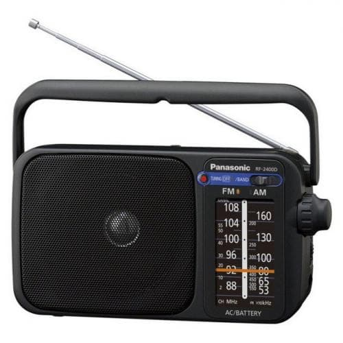 PANASONIC            2 BAND MAINS BATTERY RADIO