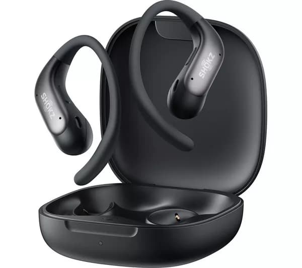 SHOKZ OpenFit Air 2 Wireless Bluetooth Earbuds - Black