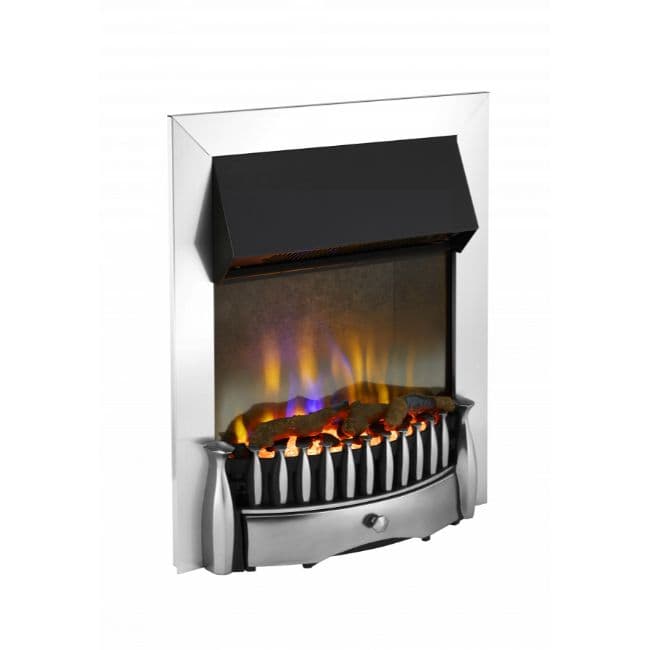 Dimplex Optiflame Braemar Chrome 3D Inset Fire 2Kw