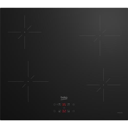 BEKO 4 ZONE BUILT-IN INDUCTION CERAMIC GLASS ELECTRIC HOB BLACK
