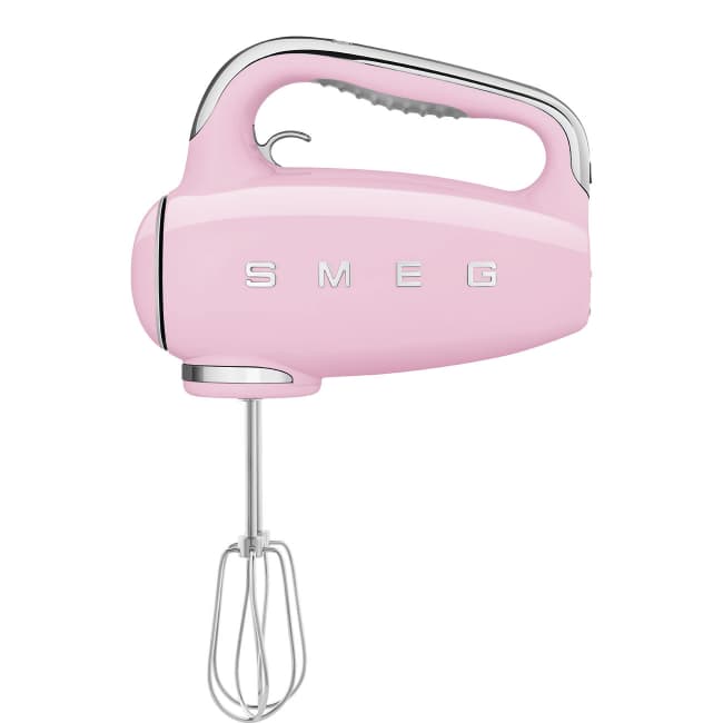 Smeg 50's Style Retro Hand Mixer - Pink | HMF01PKUK