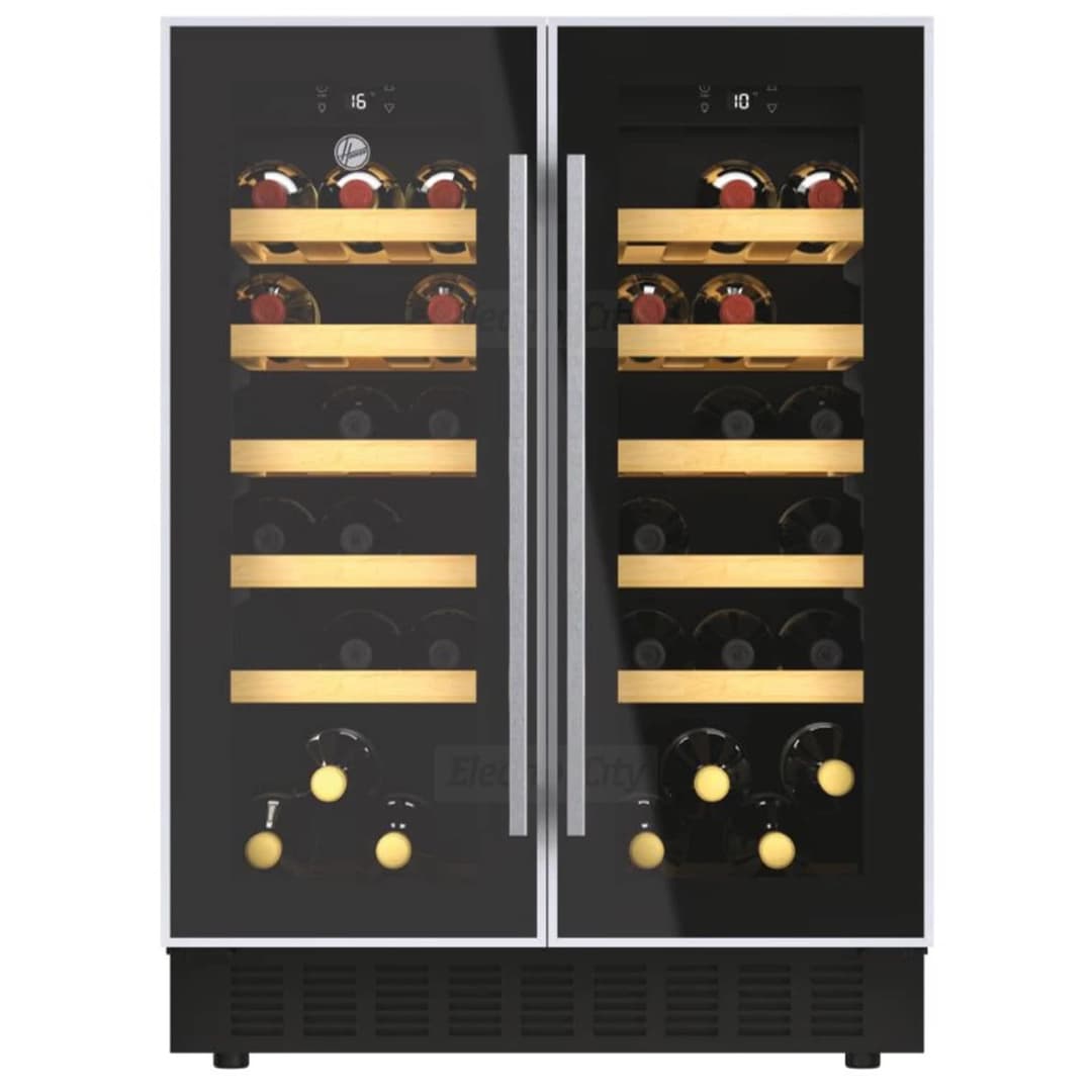 Hoover H-Wine 700 38 Bottle Wine Cooler | Black