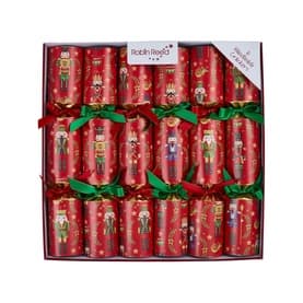 Red Royale Nutcracker Christmas Cracker 6-Pack