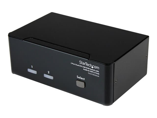 Startech DVI KVM Switch with Audio & USB 2.0 Hub