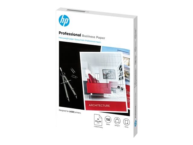 HP - Professional Glossy Paper - photo paper - glossy - 150 sheet(s) - A4 - 200 g/m²