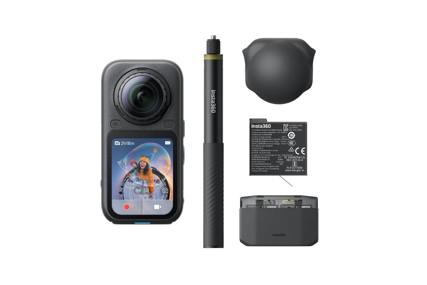 Insta360 X6 Essentials Bundle | Black