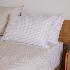 300 Thread Count Mia White Standard Pillowcase Pair
