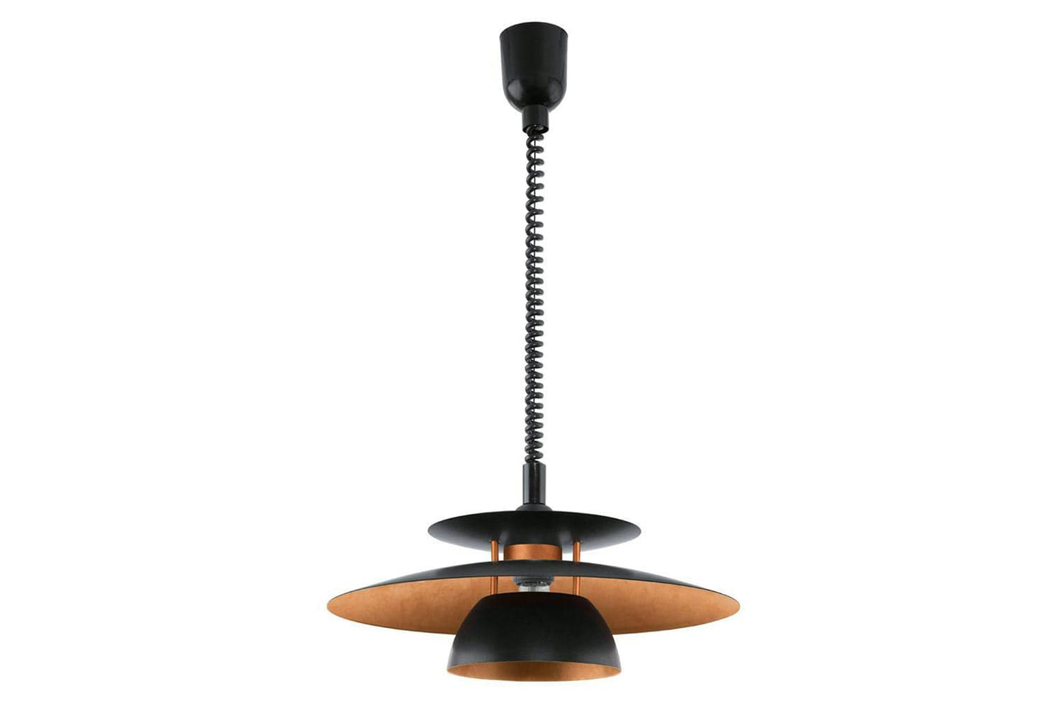 Eglo | Brenda Steel Pendant Light | Black/Copper