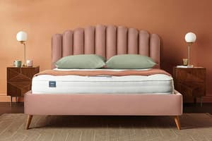 Silentnight | Oriana Bed Frame with Slant Beech Leg | Super King | 6ft | Colour Options