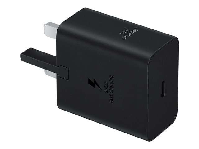 SAMSUNG - EP-T4511 - Power adapter - 45 Watt - 3 A - SFC 2.0, PD 3.0, PD/PPS (USB-C) - on cable: USB-C - black