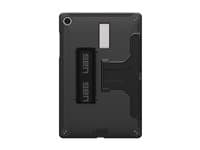 UAG - Scout Series - Back cover for tablet - with kickstand, hand strap, asset tag window - thermoplastic polyurethane (TPU) - black - for Samsung Galaxy Tab A11+