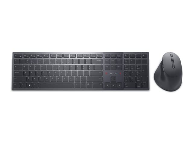DELL - Pro Premium Collaboration KM900 - keyboard and mouse set - collaboration - QWERTY - UK - graphite Input Device