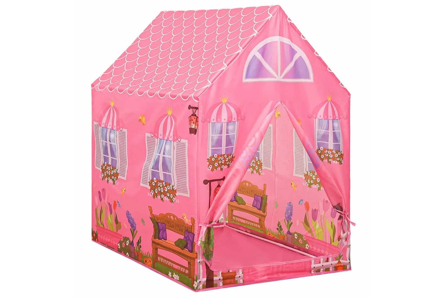 Vidaxl Children Play Tent Pink 69x94x104 Cm