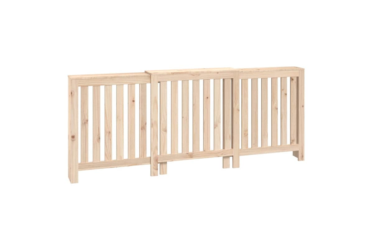vidaXL 822586 Radiator Cover 210x21x85cm Solid Wood Pine