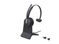 Yealink - BH70 Mono - headset - USB-A via Bluetooth adapter, USB-C via Bluetooth adapter