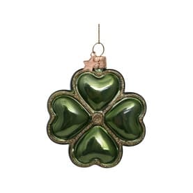Clover Glass Tree Decoration