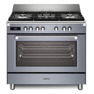 De Longhi 90cm Dual Fuel Range Cooker - Slate Grey