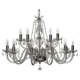 Leenane 15 Arm Chandelier Ire-UK Fitting