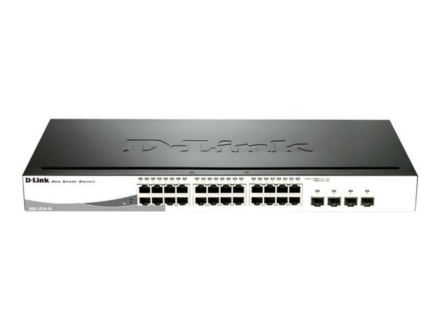 D-LINK - Web Smart DGS-1210-24P - switch - 24 ports - Managed - rack-mountable