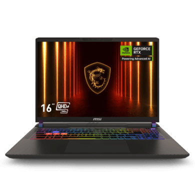 MSI Vector 16 HX AI A2XWHG-403UK Intel core Ultra 7 16GB RAM 512GB SSD GeForce RTX 5070 Ti 240Hz 16 Inch Windows 11 Advanced Gaming Laptop