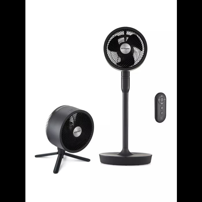 Dimplex DXRFC001, 2-in-1 Hybrid Pedestal/Desk Top Cooling Fan