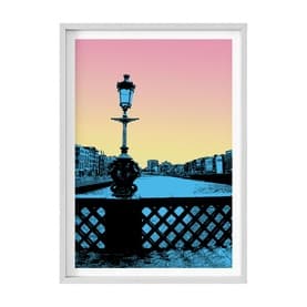 Dawn Dusk Grattan Bridge Framed Print