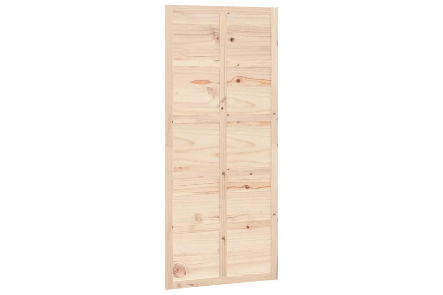 Vidaxl Barn Door 90x1.8x214 Cm Solid Wood Pine