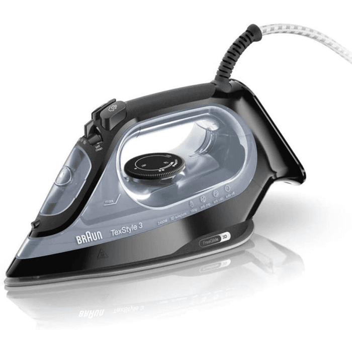 Braun TexStyle 3  SI3055BK, 2800W, Steam Iron, Black