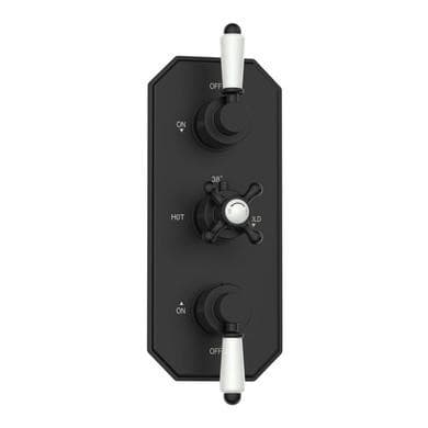 Cambridge Traditional 2 Outlet Concealed Thermostatic Shower Valve