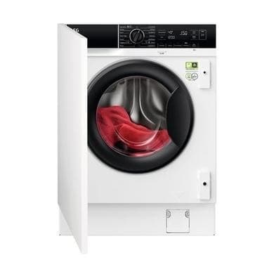 Refurbished AEG 8000 Series PowerCare 8kg 1400rpm Integrated Washing Machine - White (refurbished)