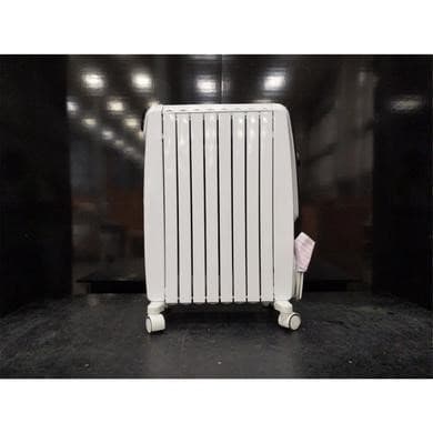 Refurbished - DeLonghi Dragon 4 2kW Oil Filled Radiator 8 Fin with Digital Display & Increased Radiant Surface