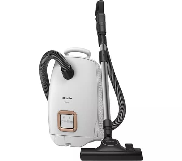 MIELE Guard L1 Allergy Cylinder Bagged Vacuum Cleaner - White