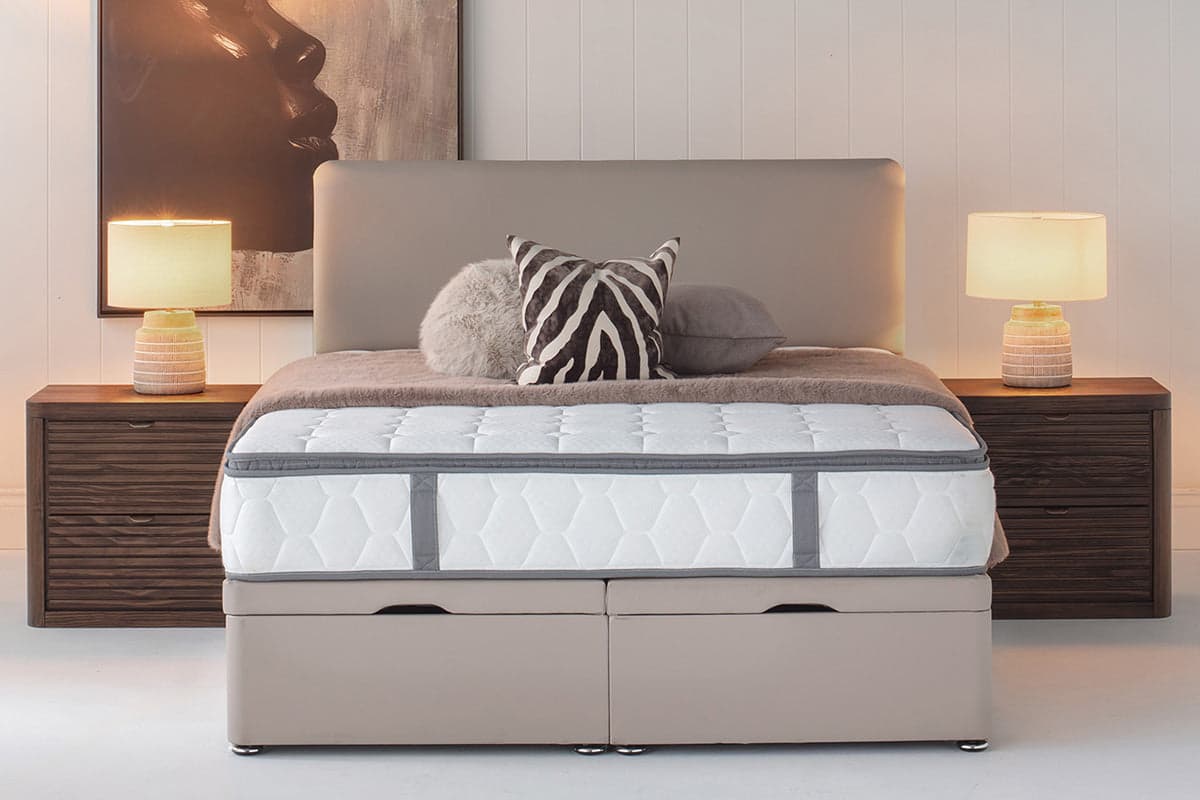 Briody | Clodagh Bed Bundle | Double | 4ft6 | Pebble