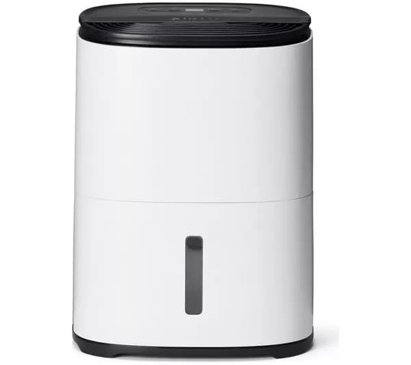 MEACO Dry Arete One Dehumidifier with Air Purifier - White & Charcoal Black