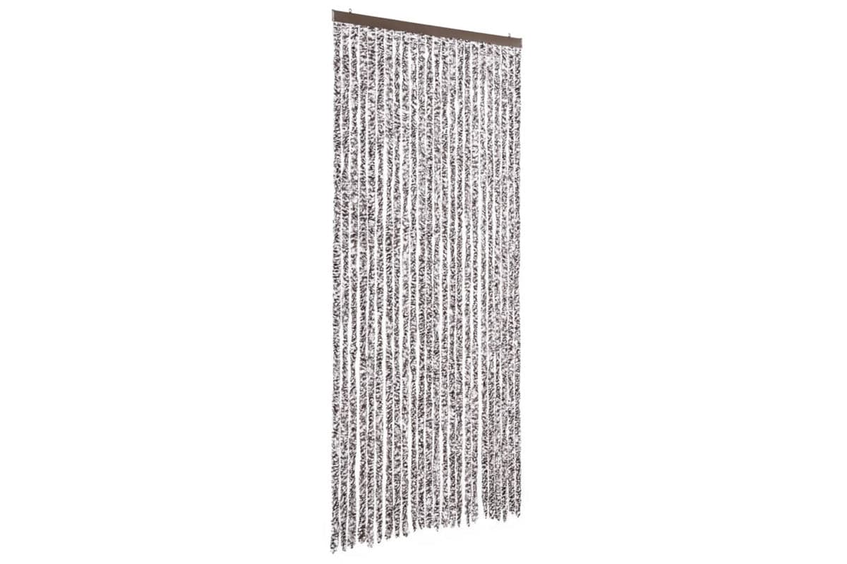 vidaXL Insect Curtain Brown And Beige 100x220cm Chenille