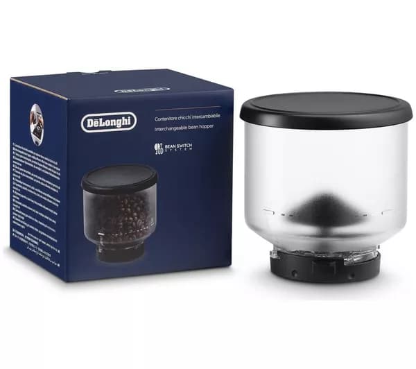 DELONGHI DLSC403 Rivelia Interchangeable Bean Hopper - Black