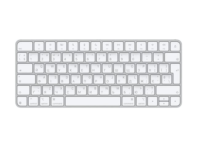 APPLE - Magic Keyboard - Keyboard - USB-C - wireless - Bluetooth - QWERTY - Ukrainian